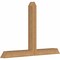 Ekena Millwork Portland Timber Gable Bracket, Western Red Cedar, 48"W x 32"H x 3 1/2"D x 3 1/2"F, 16/12 Pitch GBW048X32X0404POR00SWR - alternate 3